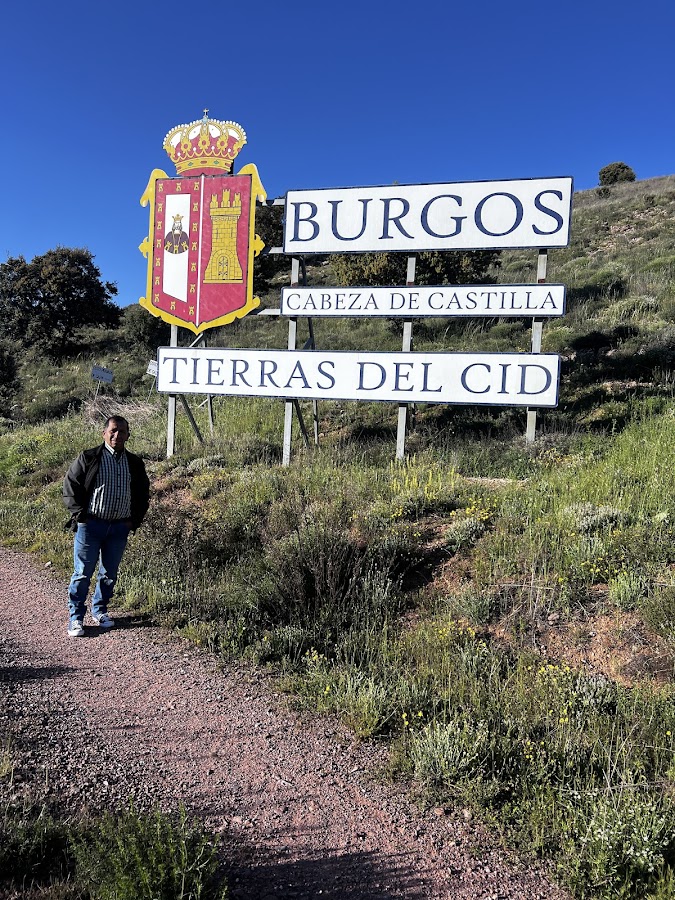 Cartel «Burgos, cabeza de Castilla, tierras del Cid»