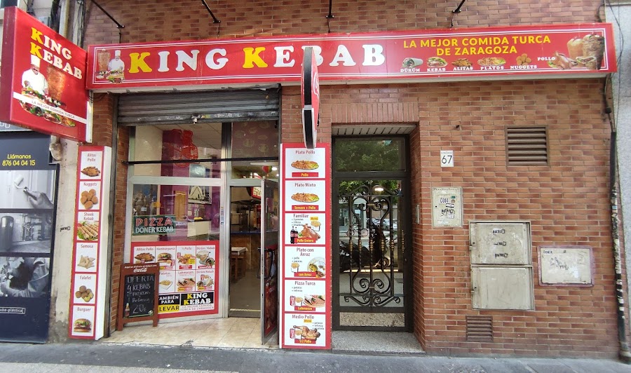 King KEBAB y pizzza house almozara 67