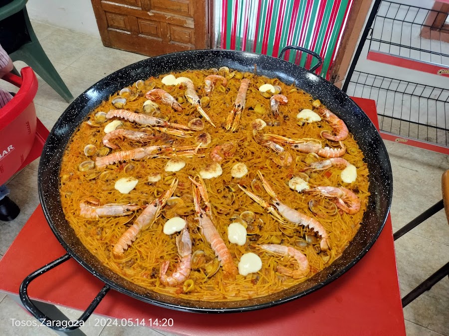 Restaurantes en Tosos provincia de Zaragoza